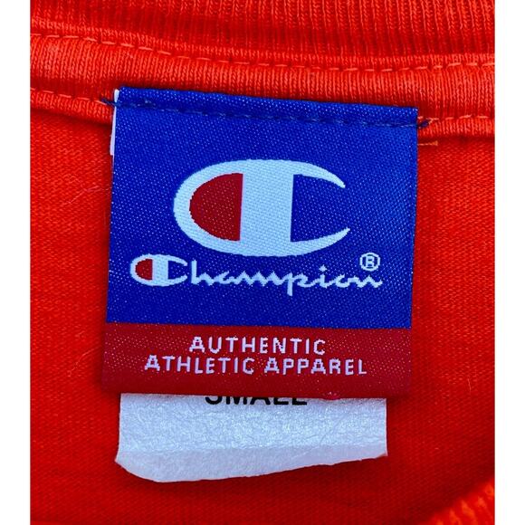 CHAMPION Syracuse University NCAA Final Four T-Shirt Cotton Men Red SIZE SMALL - Picture 3 of 6